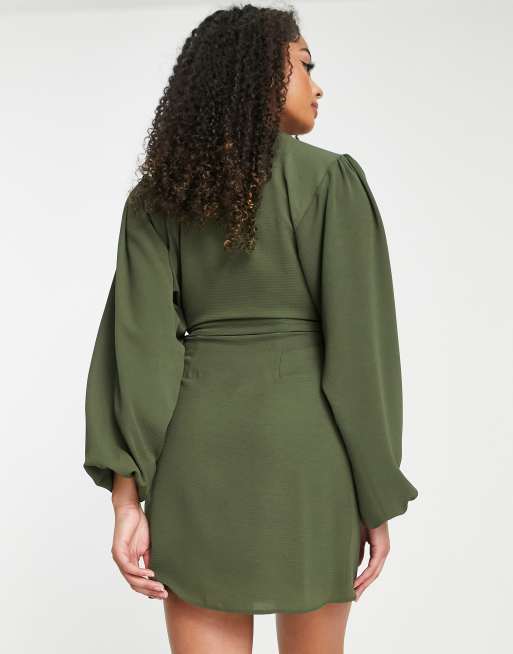 Asos tall wrap clearance dress