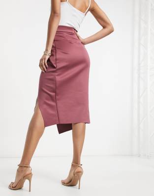 asos scuba skirt