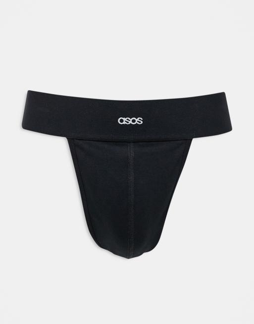 ASOS DESIGN - Tanga in zwart