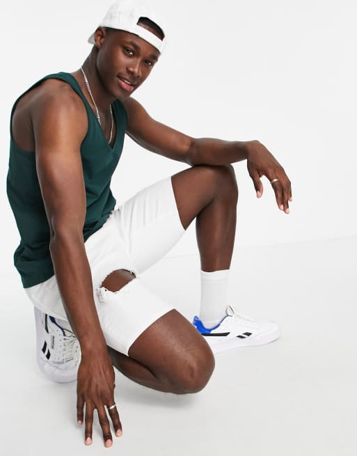 ASOS DESIGN tank top in dark green ASOS