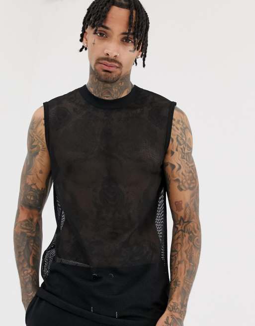 Asos mens vests on sale sale