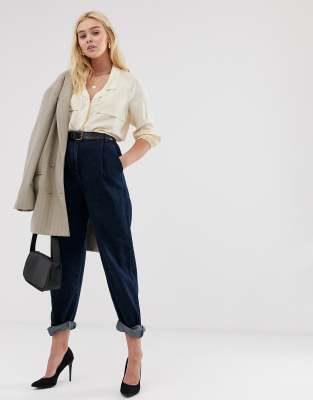 asos tapered boyfriend jeans