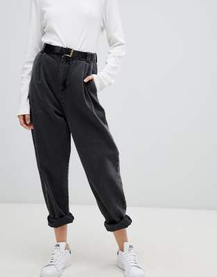 ASOS DESIGN tapered boyfriend jeans 