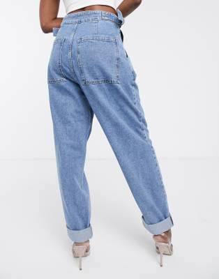 asos tapered boyfriend jeans