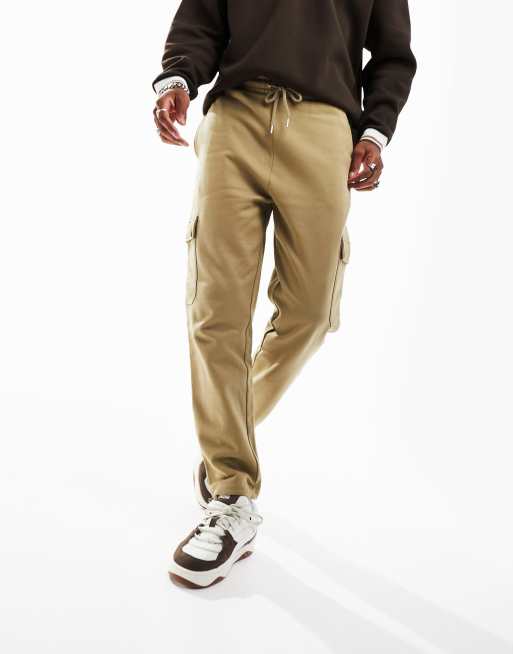 Asos best sale khaki joggers