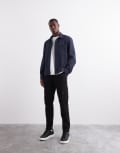 [ASOS DESIGN] ASOS DESIGN tapered cargo pants in black W31 L32 BLACK