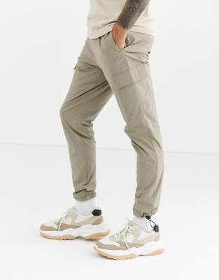 asos design tapered cargo pants