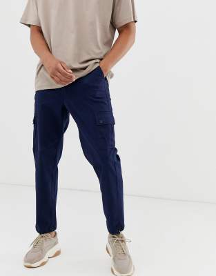 asos design tapered cargo pants