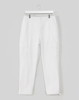 asos white pants