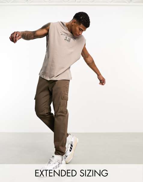 Men's Brown Cargo Pants