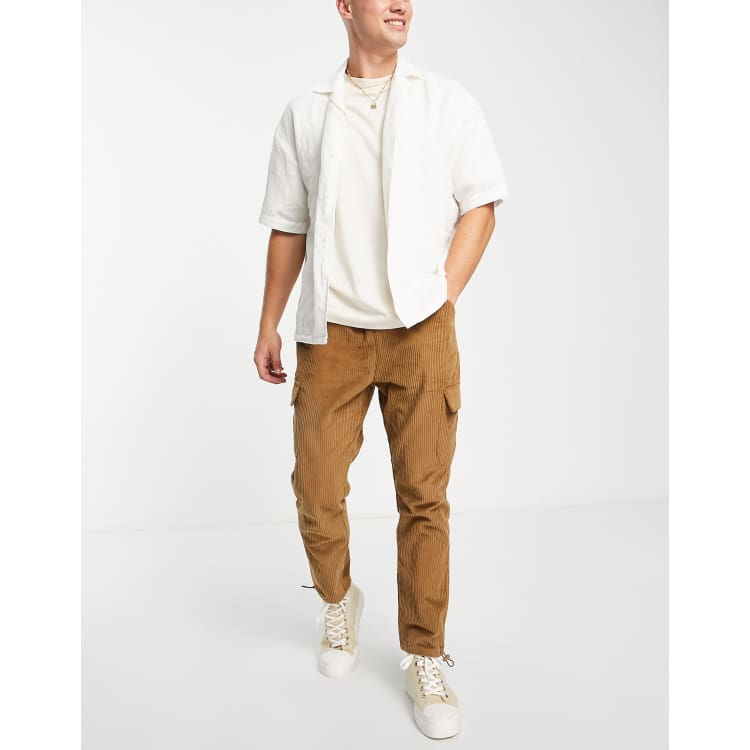 Cord best sale cargo trousers