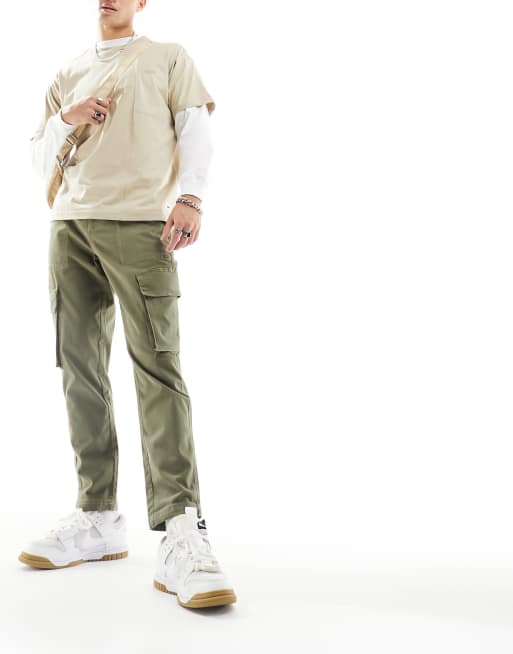 ASOS DESIGN Tapered Cargo Trousers