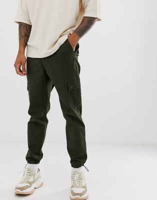 asos green cargo pants