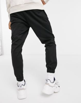 black joggers asos