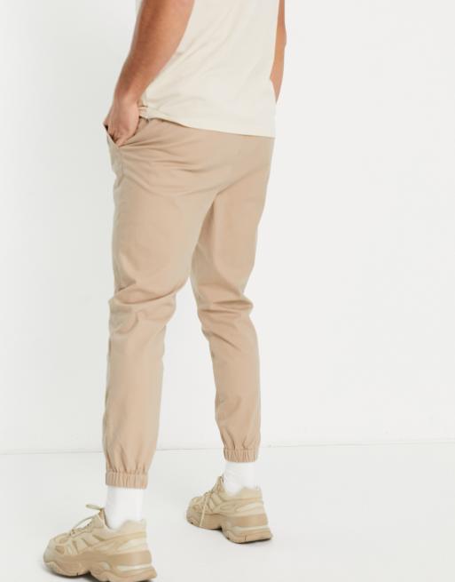 Tapered chino joggers sale