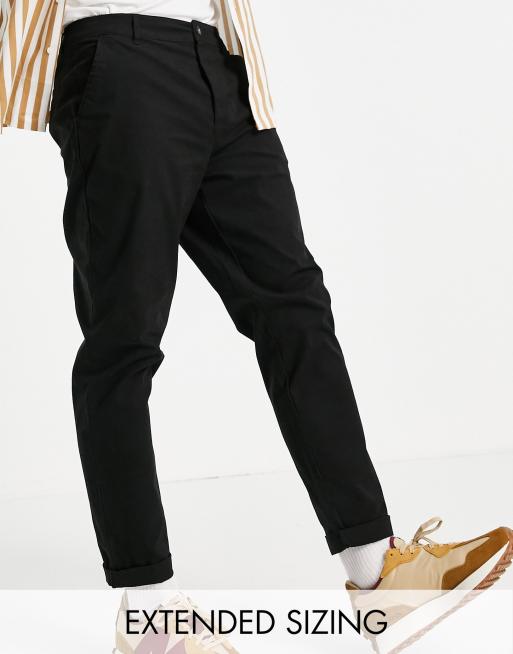 Black best sale chinos asos