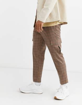 asos plaid pants men