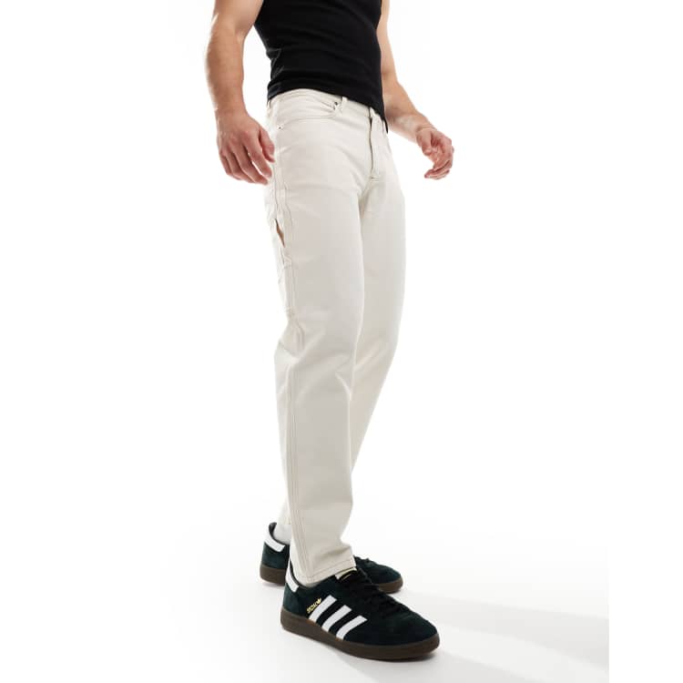 Asos white jeans mens hotsell