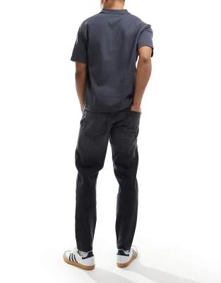 Asos Design Tapered Fit Jeans