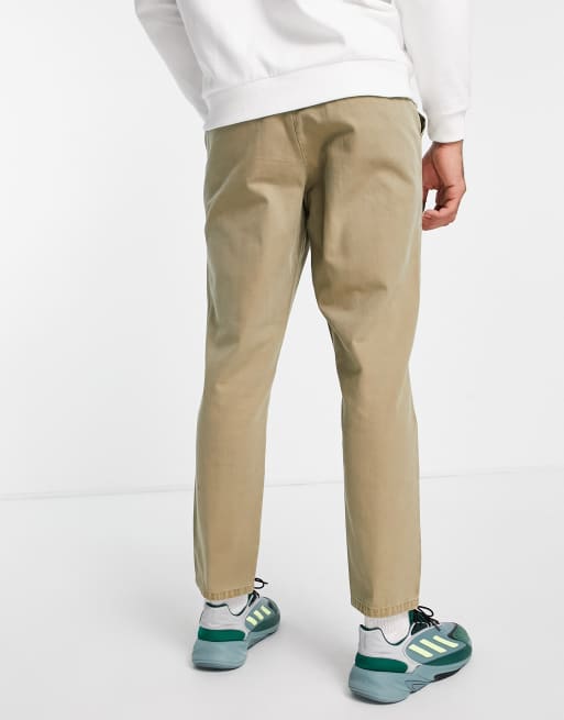 Khaki pants best sale tapered leg