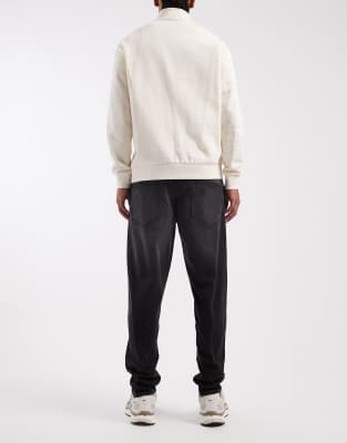 Asos Design Tapered Jeans In White