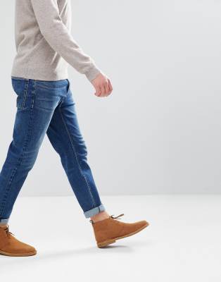 asos design tapered jeans