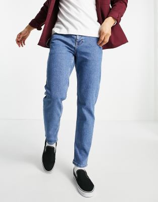 asos design tapered jeans