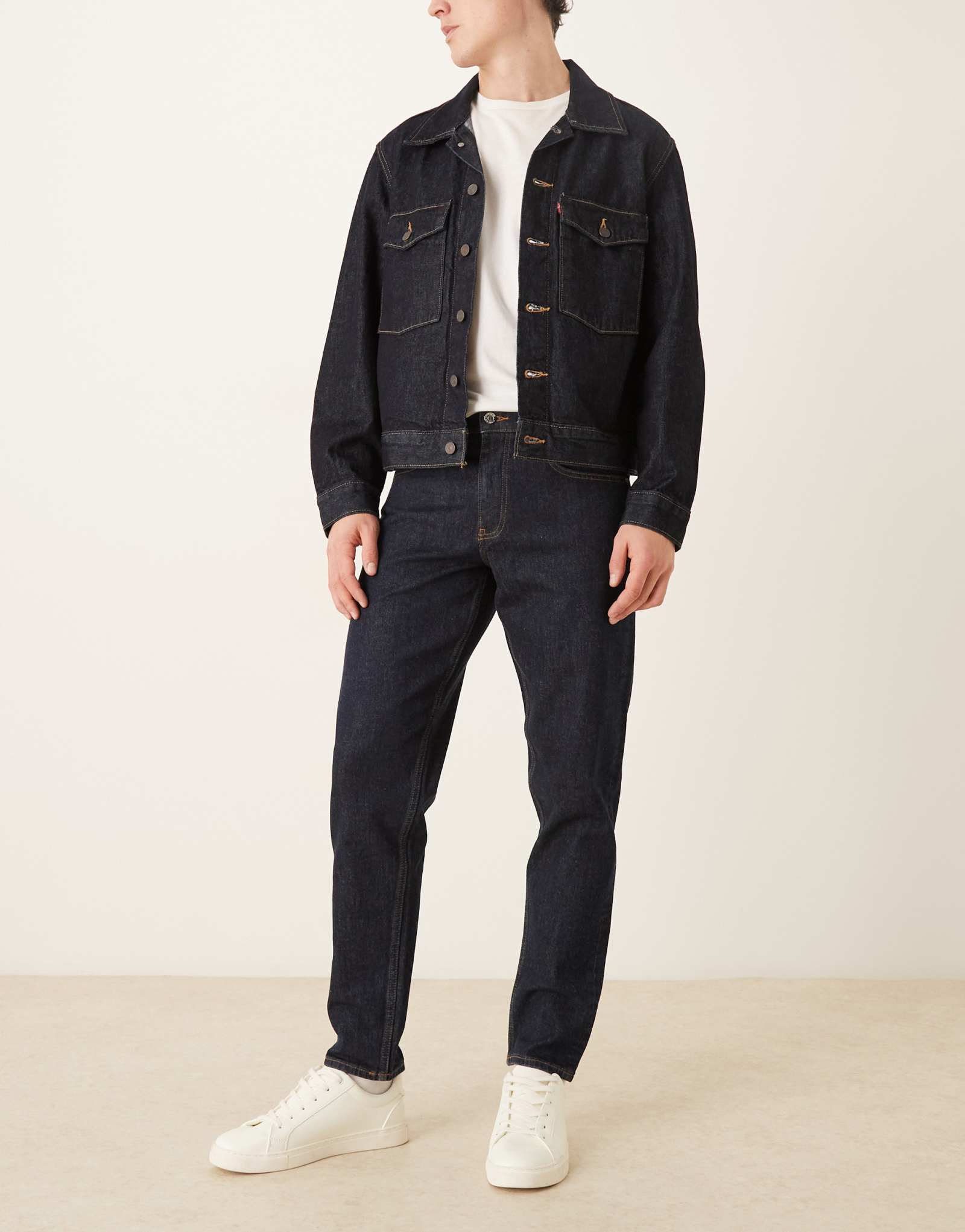 ДИЗАЙНЕРСКИЕ зауженные джинсы ASOS цвета индиго