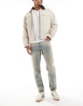 [ASOS DESIGN] ASOS DESIGN tapered jeans in light wash with tint-Blue W30 L32 LIGHT WASH BLUE