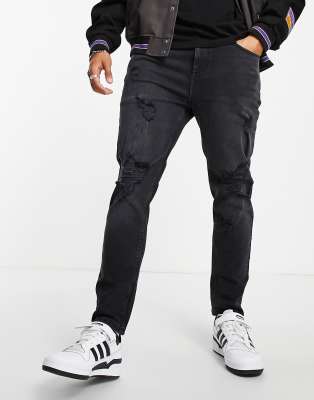 black jeans asos mens