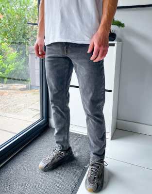 asos design tapered jeans
