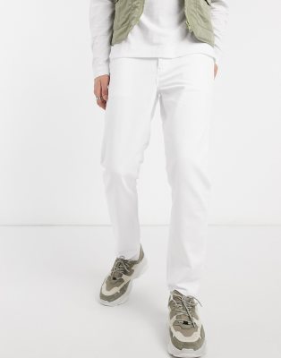 asos mens white jeans