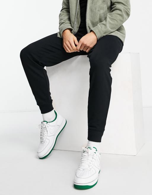 ASOS Tapered Cropped Jogger In Poly Tricot in Black for Men