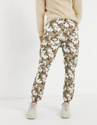asos camo pants