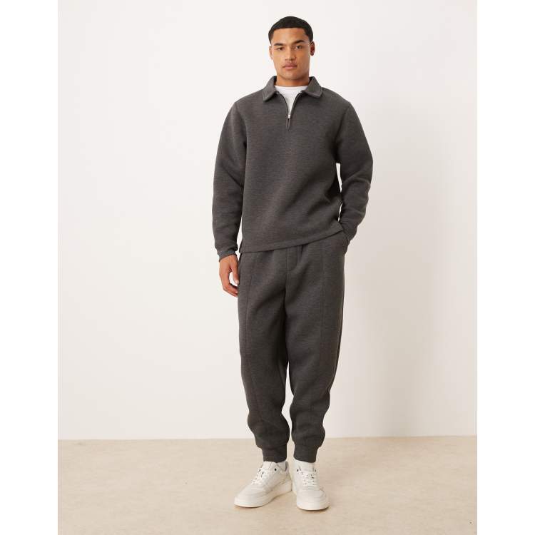 ★SCULPTOR★ Pumpkin Half Sweatpants Melange Gray SC25S436MG Pumpkin Half Sweatpants Melange Gray – Sculptor