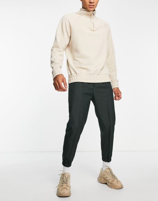 Khaki discount smart joggers