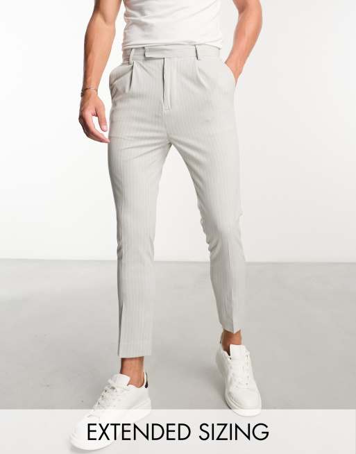 MEN'S SMART ANKLE PANTS (STRIPE)