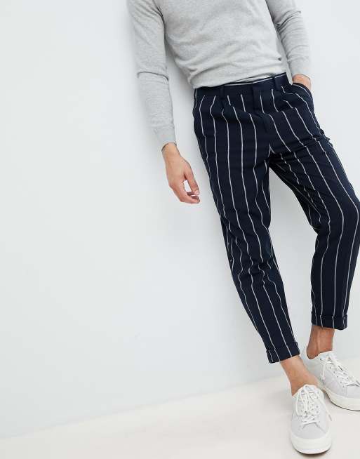 Striped pants store mens asos