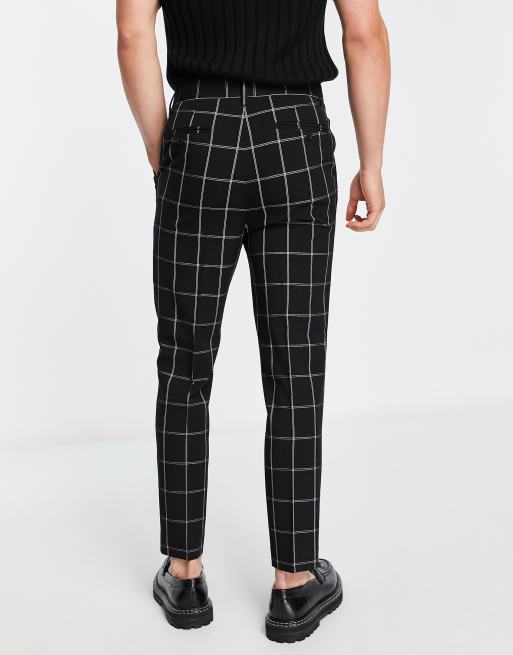 Check deals trousers asos