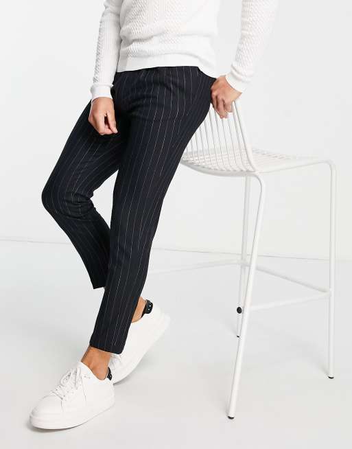 Asos stripe outlet trousers