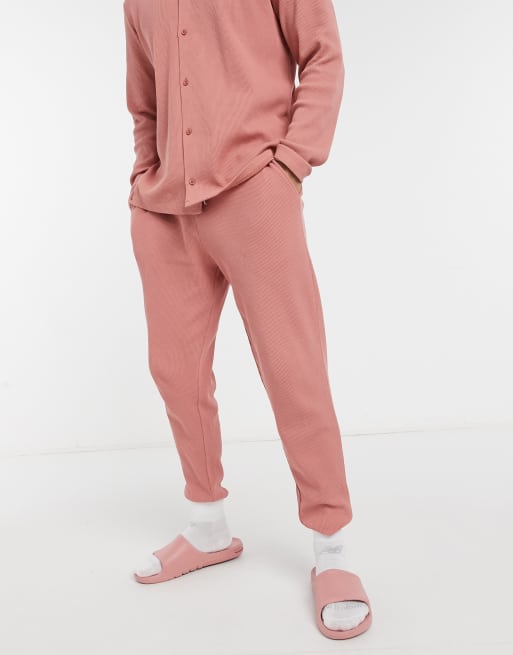 pink flare sweatpants