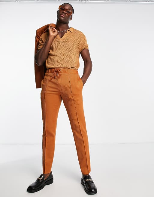 Asos orange hot sale pants