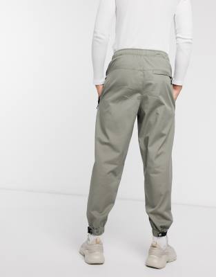 tapered utility trousers