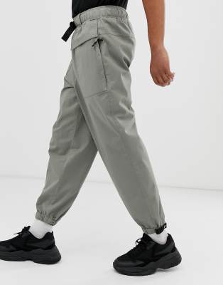 tapered utility trousers