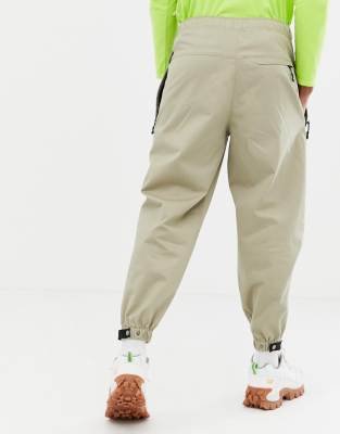 tapered utility trousers