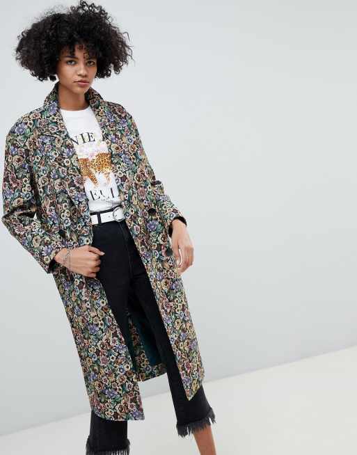 Long hotsell tapestry coat