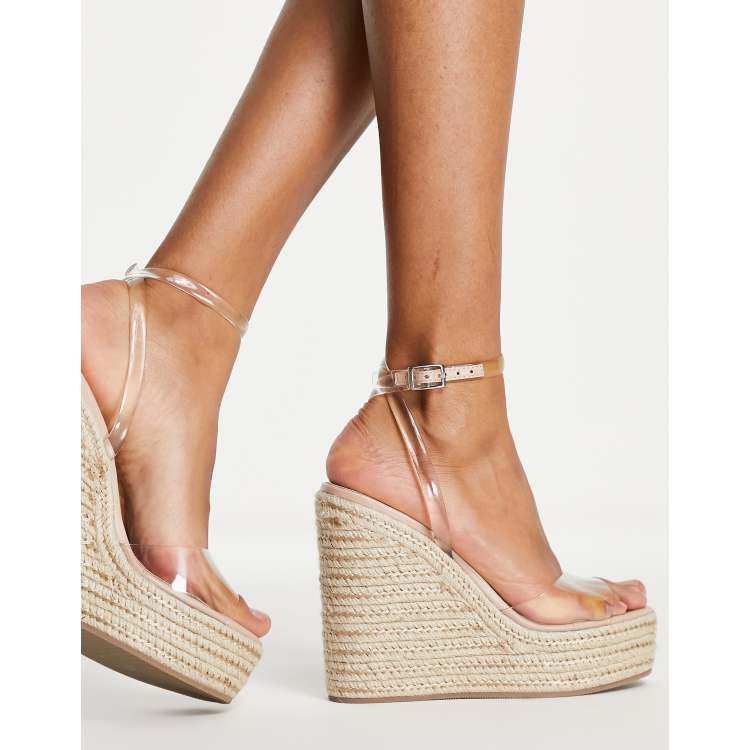 No heel espadrille store flats