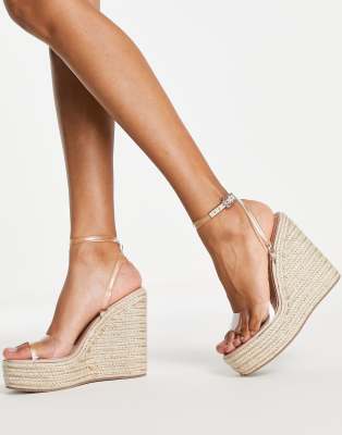 clear cork wedges