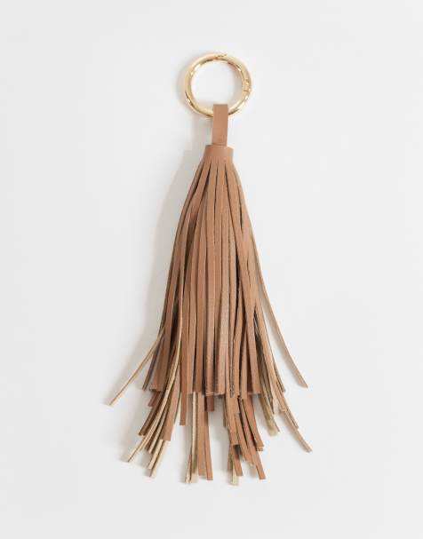 ASOS DESIGN tassel bag charm - view 1