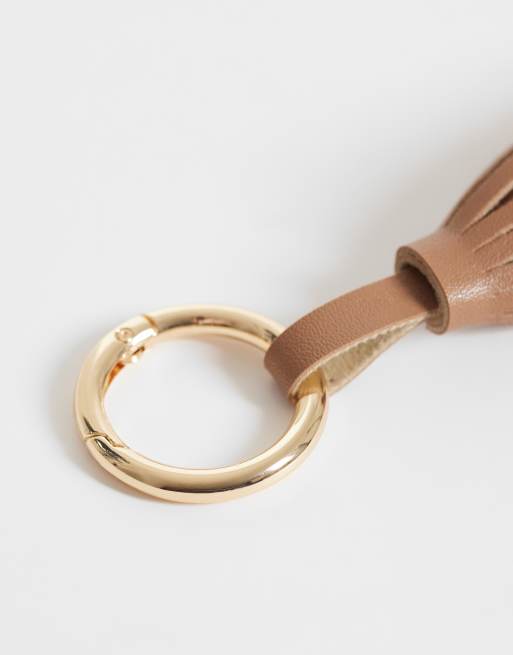 ASOS DESIGN tassel bag charm, 3 of 4